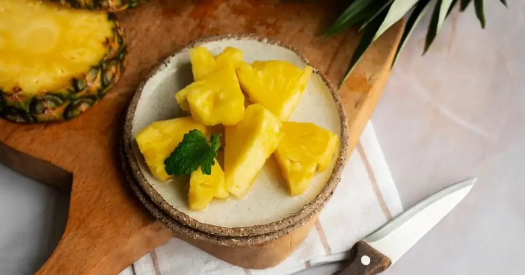 Cottage Cheese with Pineapple