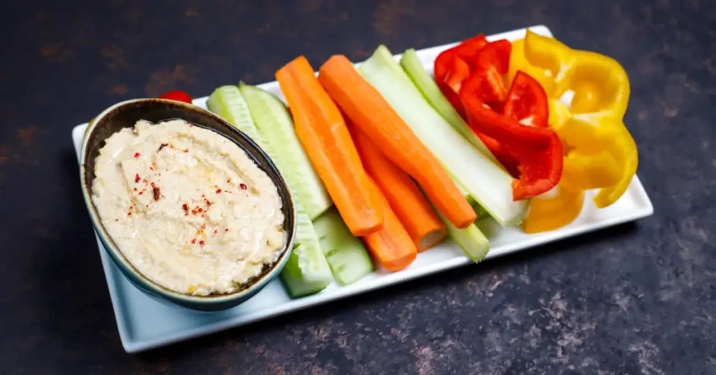 Veggie Sticks with Hummus